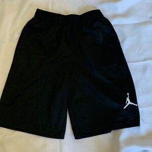 Black Jordan shorts